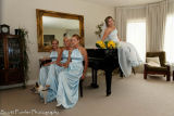 Bride on the piano